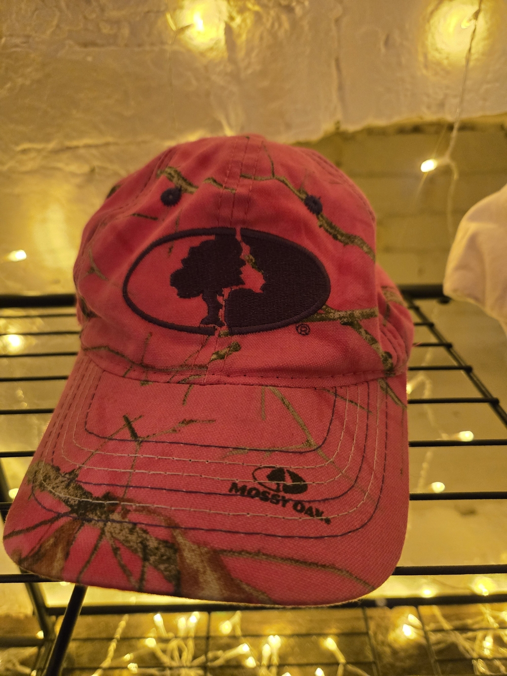 Mossy Oak Pink Camo Baseball Cap